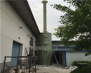 西安菲爾包裝有限公司廢氣凈化安裝現(xiàn)場